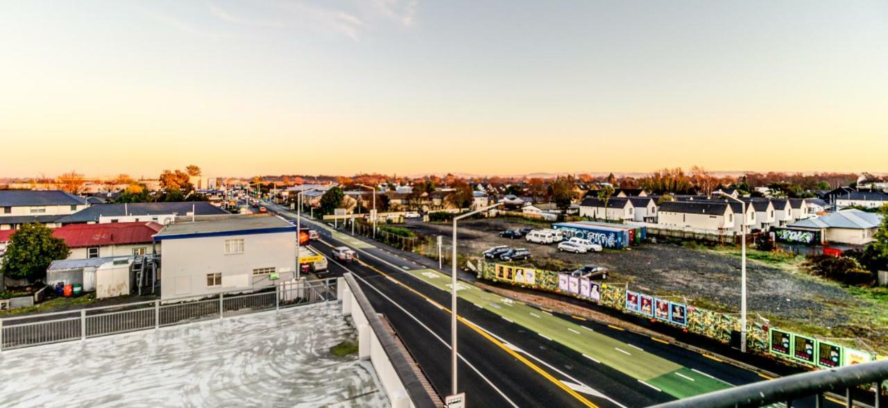 Hotel Parkview On Hagley Christchurch Exteriér fotografie